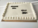 White party cake