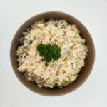 Sünnipäevalaualekartulisalati tellimine, kodune kartulisalates